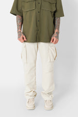 Pantalon cargo léger Beige