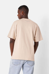 T-shirt dreams imprimé Beige