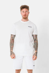 T-shirt soft logo brodé Blanc