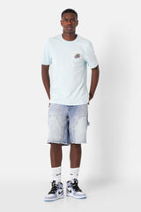 Carpenter denim shorts light Blue