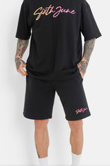 Signature logo shorts Black