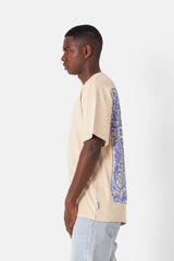 T-shirt motifs azulejos Beige