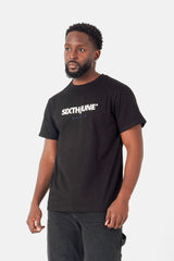 T-shirt logo brodé Noir