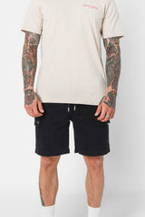 Short cargo cordon Noir