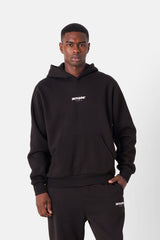 Essential-Sweatshirt mit Logo-Print in Schwarz