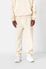 Essential-Jogginghose mit Logo-Print Hellbeige