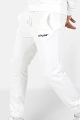 Jogging soft logo brodé Blanc