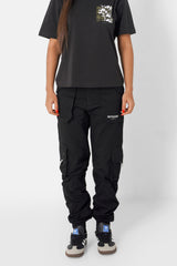 multi pockets cargo pants 33941-BLAC