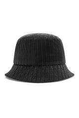 Iridescent bucket Black