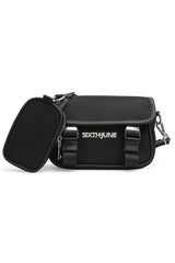 Sacoche multi-poches mini sac Noir