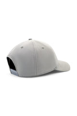 Casquette logo gommé Gris