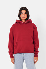 Printed gothic logo sweatshirt Bordeaux