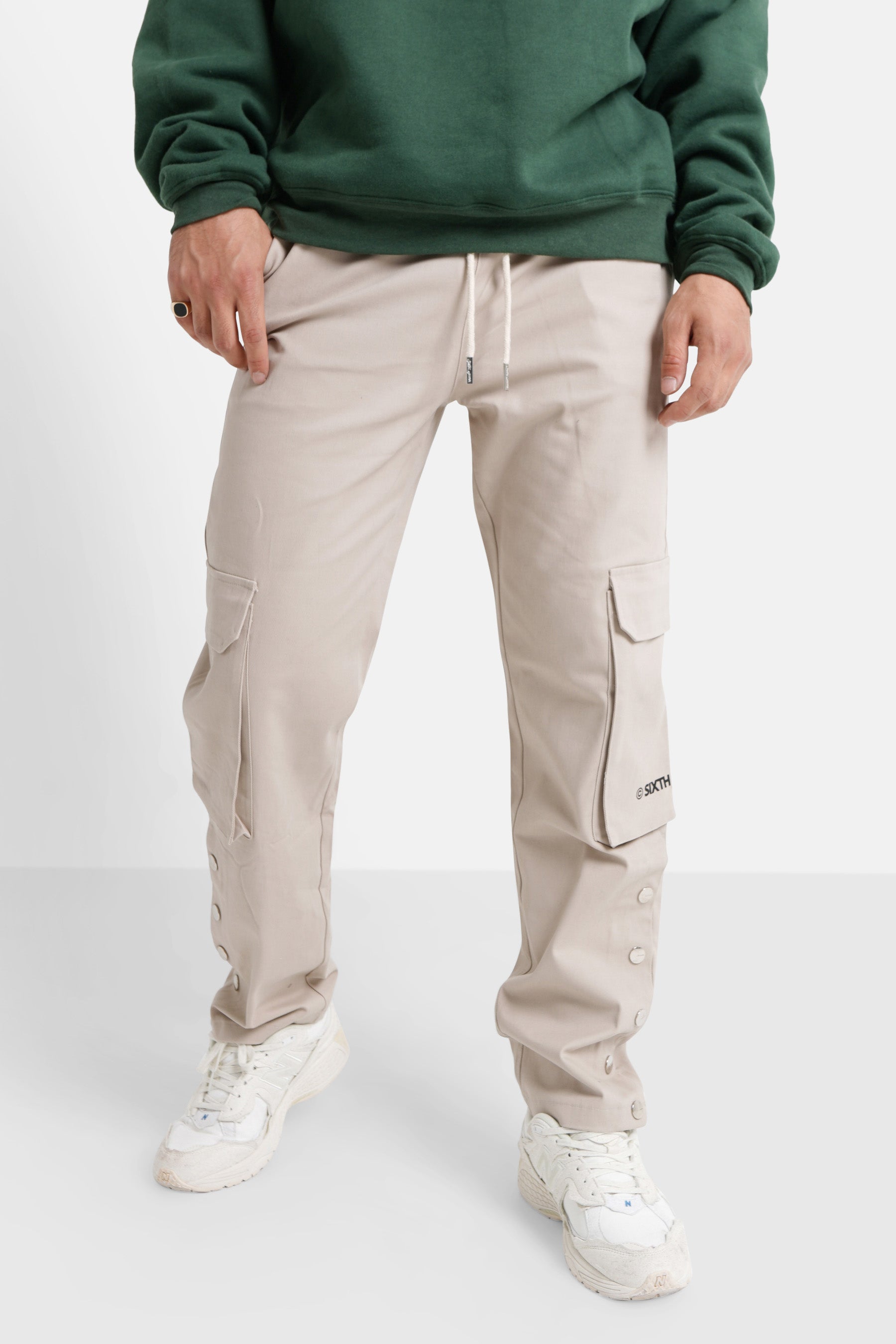 Astarte HighRise Tapered Cargo Trousers OLIVE NIGHT GREEN  ALLSAINTS