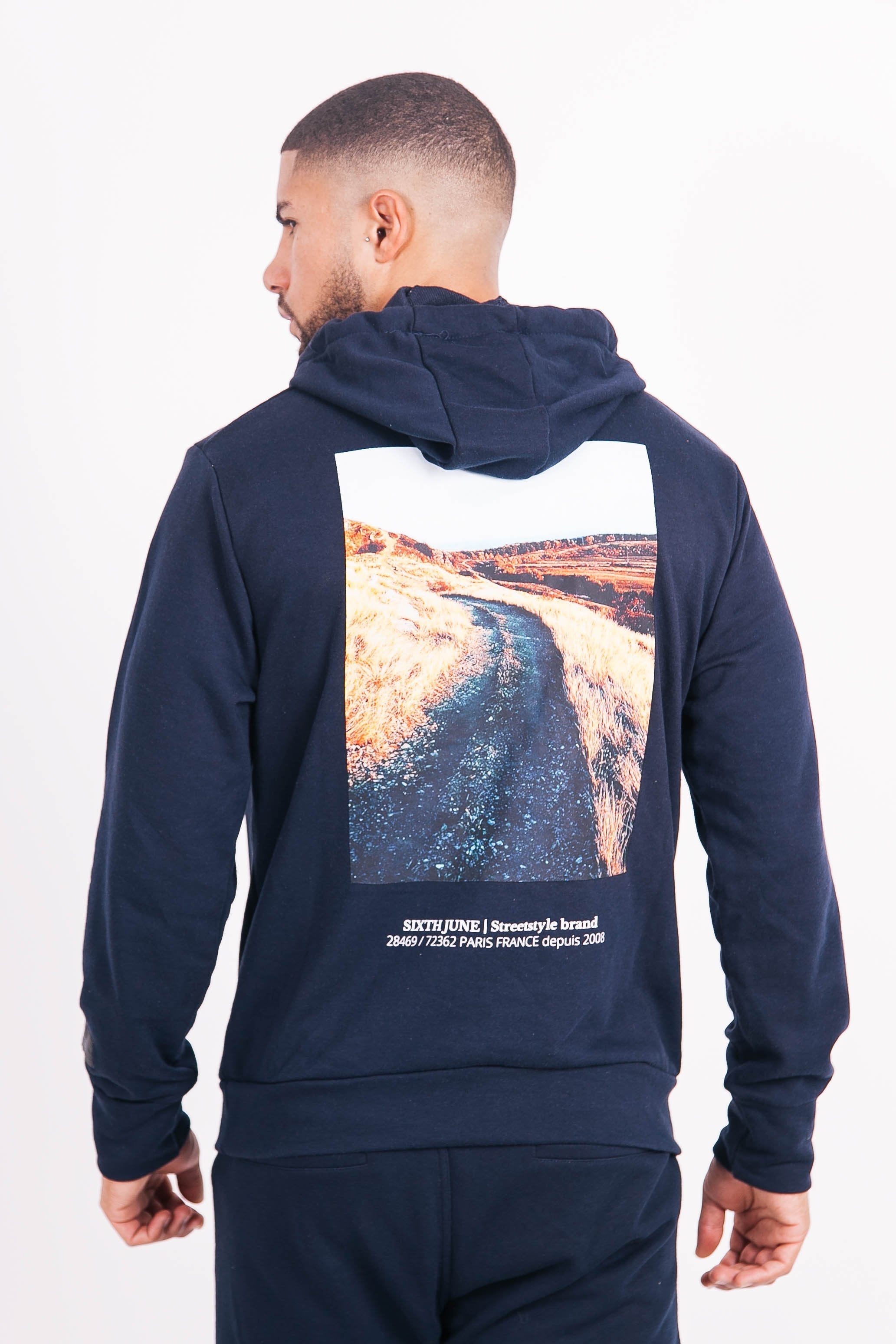 Desert hoodie navy