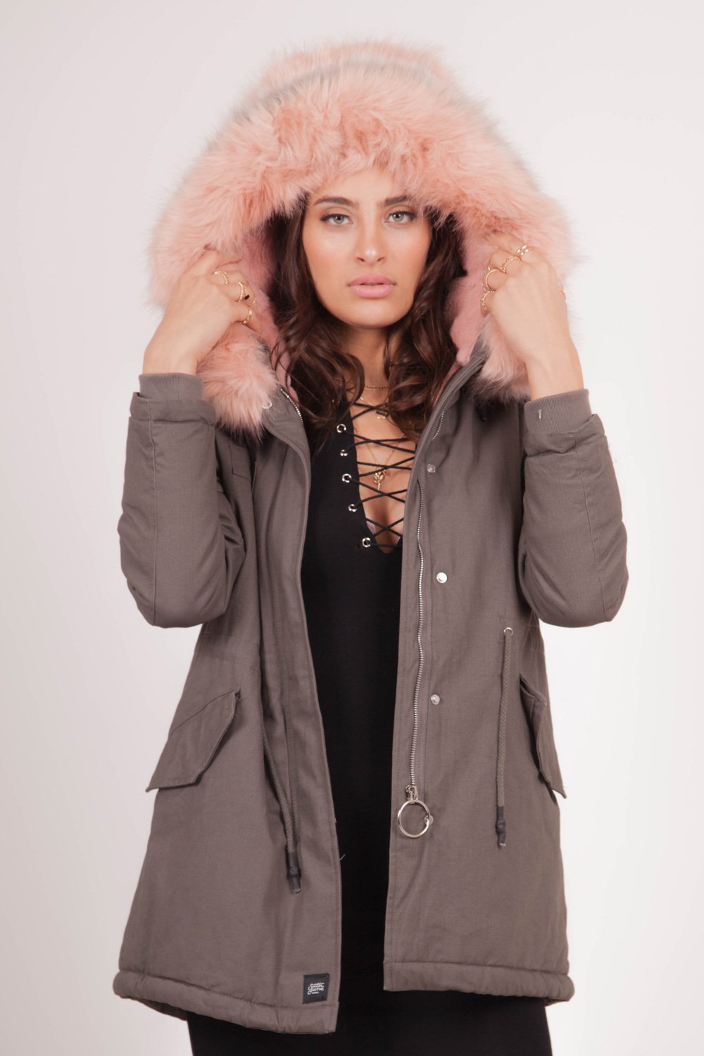 Sixth june sale fur parka