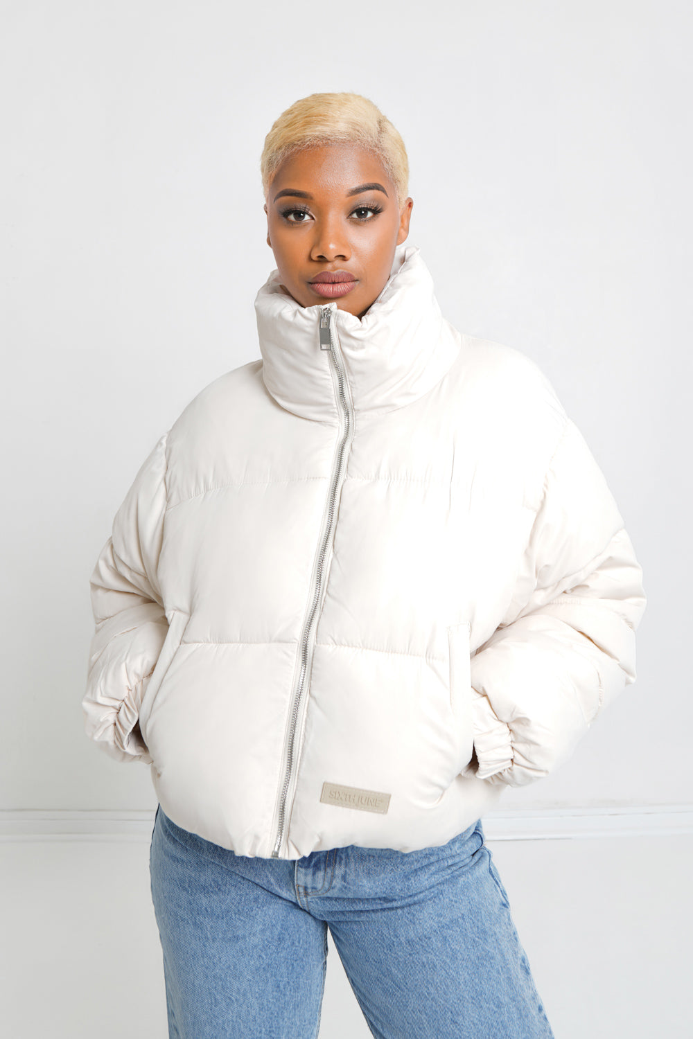 down jacket short