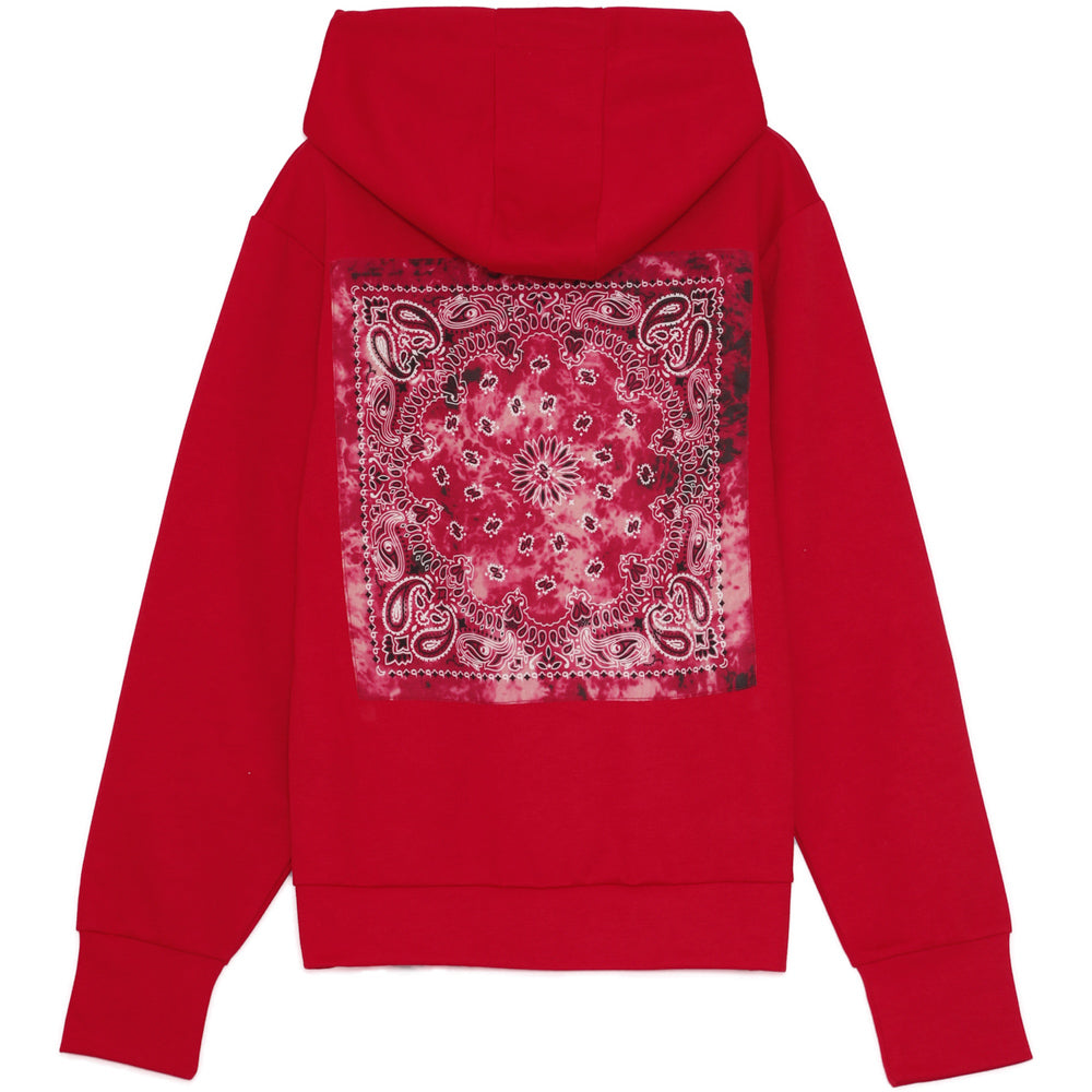 Bandana hoodie red