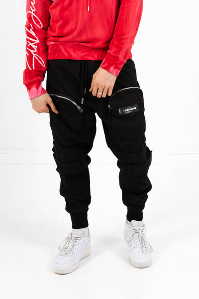 Black six hot sale pocket pants